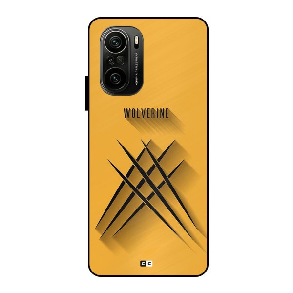 Logan Claw Metal Back Case for Mi 11X Pro