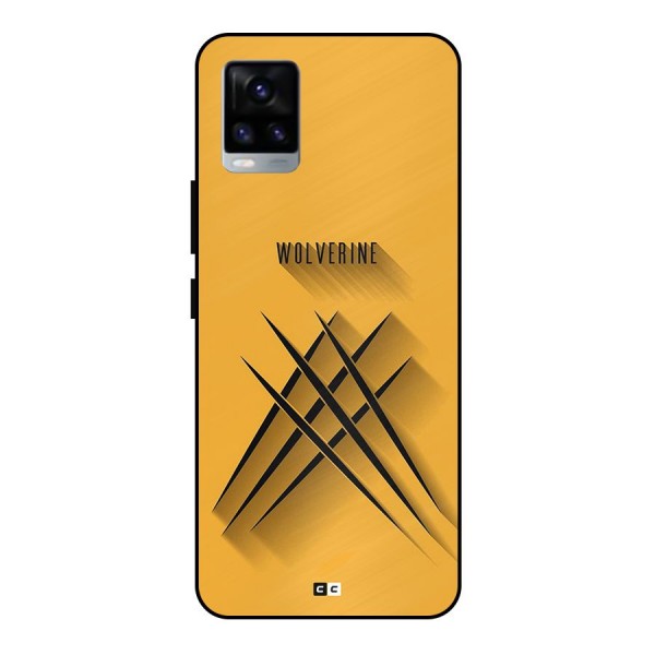 Logan Claw Metal Back Case for Vivo V20