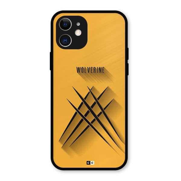 Logan Claw Metal Back Case for iPhone 12