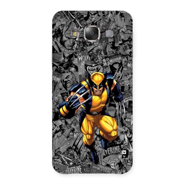 Logan Stance Back Case for Galaxy E7