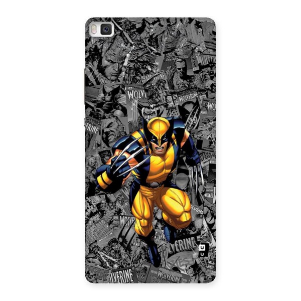 Logan Stance Back Case for Huawei P8
