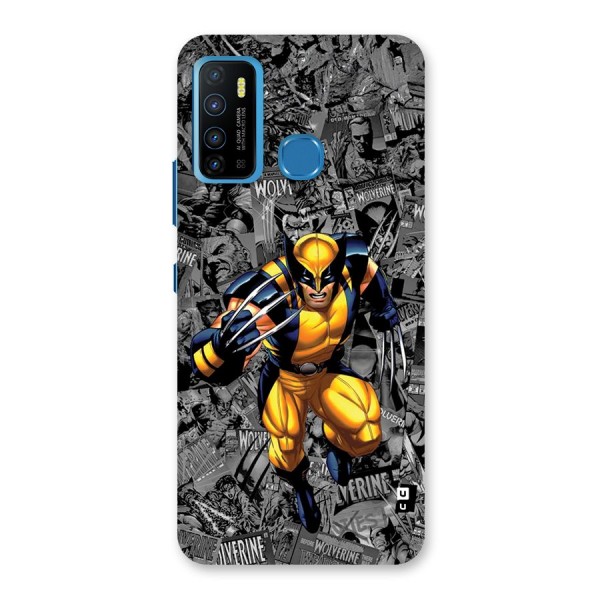 Logan Stance Back Case for Infinix Hot 9