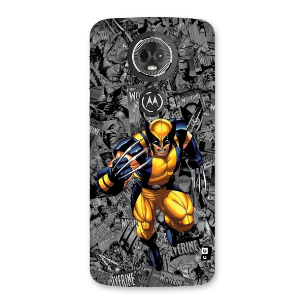 Logan Stance Back Case for Moto E5 Plus