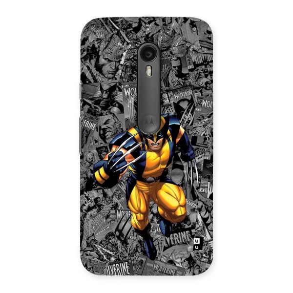 Logan Stance Back Case for Moto G3