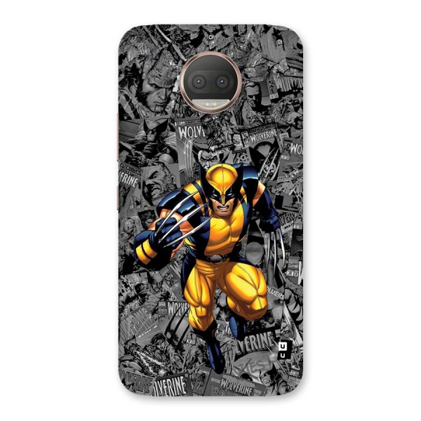 Logan Stance Back Case for Moto G5s Plus