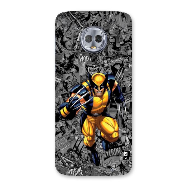 Logan Stance Back Case for Moto G6 Plus