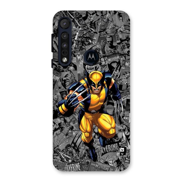 Logan Stance Back Case for Motorola One Macro