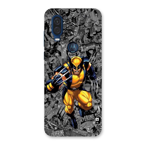 Logan Stance Back Case for Motorola One Vision