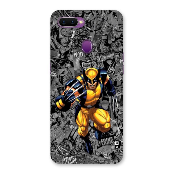 Logan Stance Back Case for Oppo F9