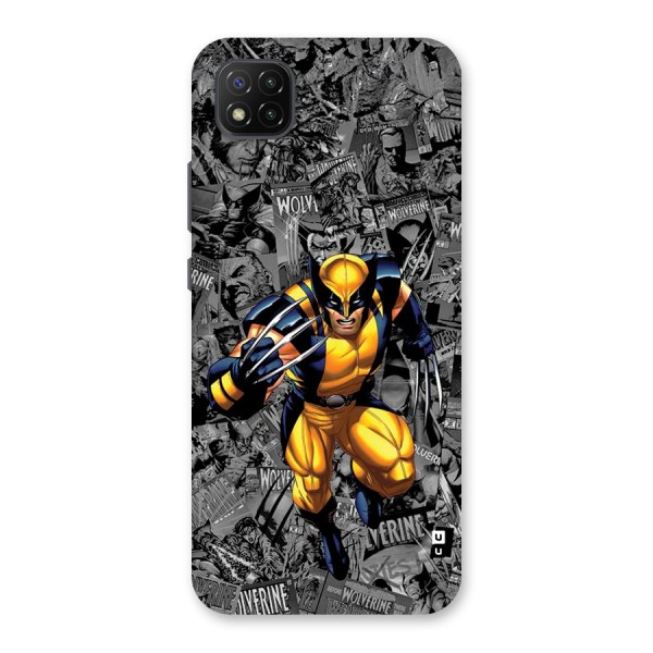 Logan Stance Back Case for Poco C3