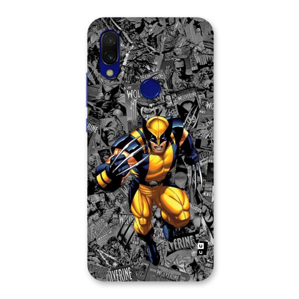 Logan Stance Back Case for Redmi 7