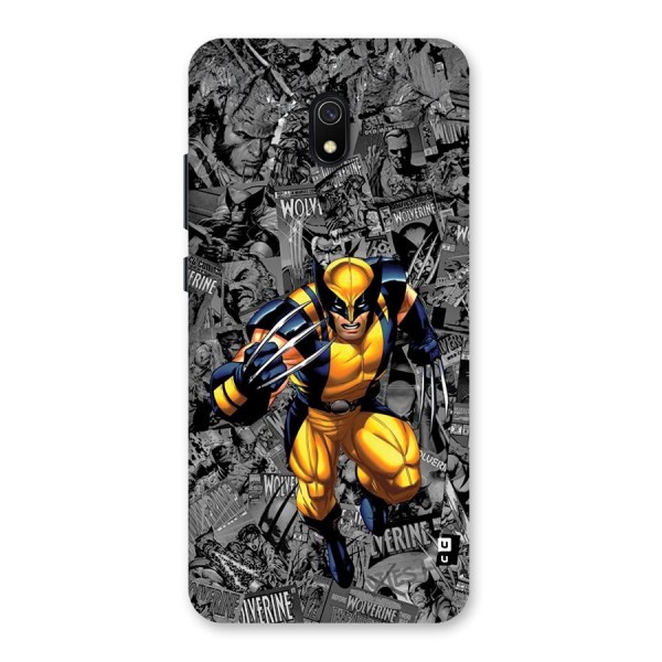Logan Stance Back Case for Redmi 8A