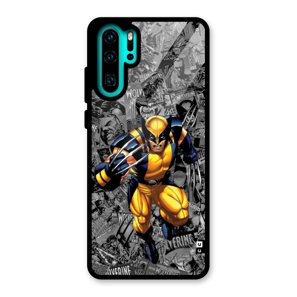 Logan Stance Glass Back Case for Huawei P30 Pro