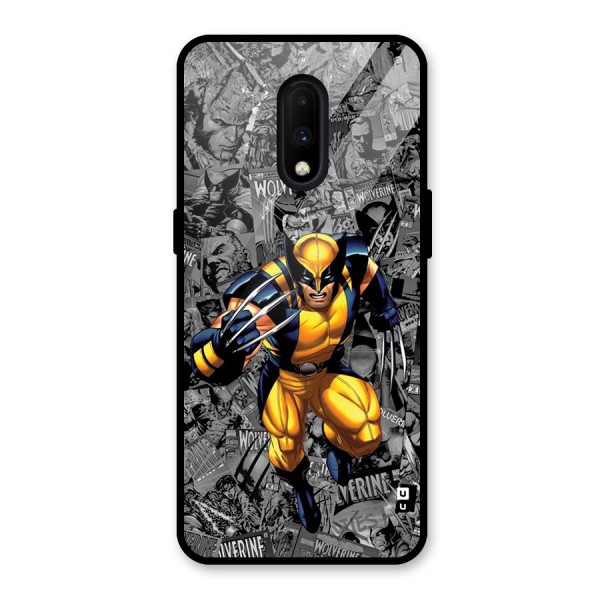 Logan Stance Glass Back Case for OnePlus 7