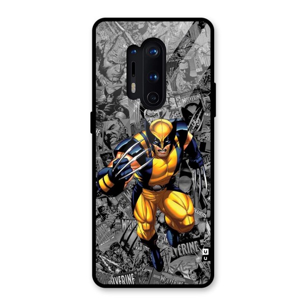 Logan Stance Glass Back Case for OnePlus 8 Pro