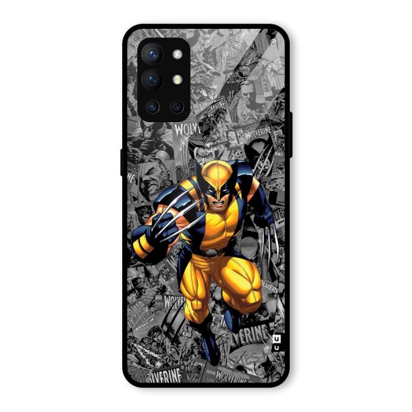 Logan Stance Glass Back Case for OnePlus 9R