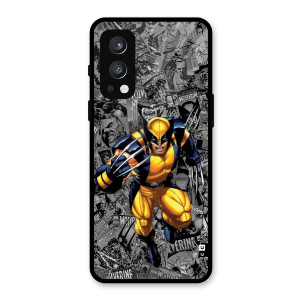 Logan Stance Glass Back Case for OnePlus Nord 2 5G