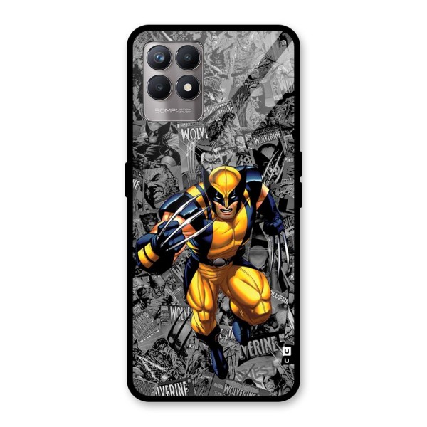 Logan Stance Glass Back Case for Realme Narzo 50