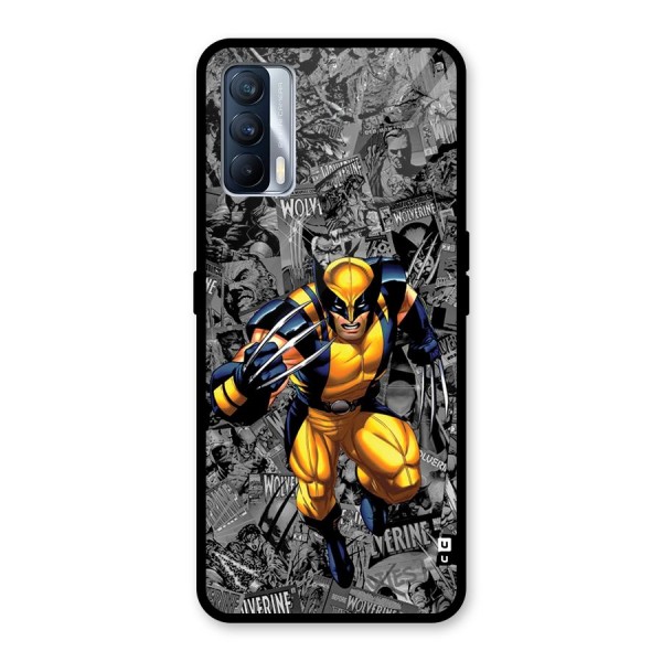 Logan Stance Glass Back Case for Realme X7