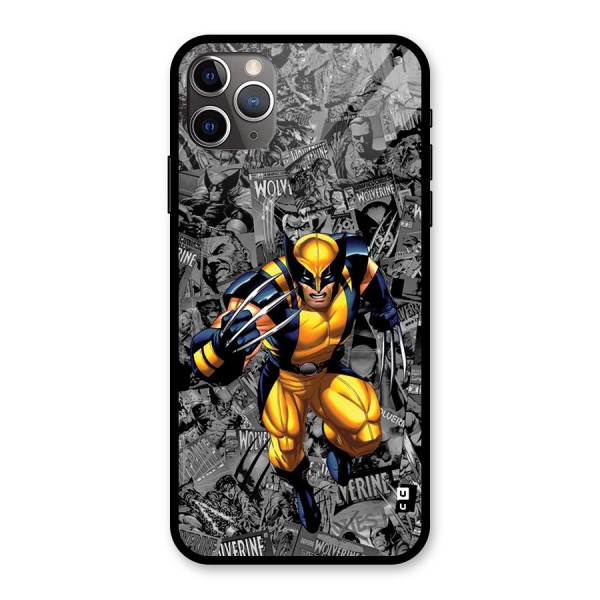 Logan Stance Glass Back Case for iPhone 11 Pro Max
