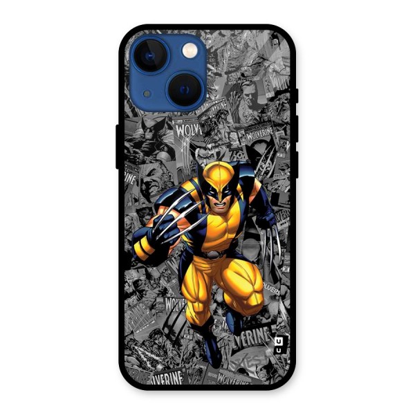 Logan Stance Glass Back Case for iPhone 13 Mini