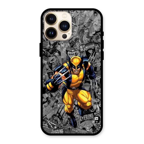Logan Stance Glass Back Case for iPhone 13 Pro Max