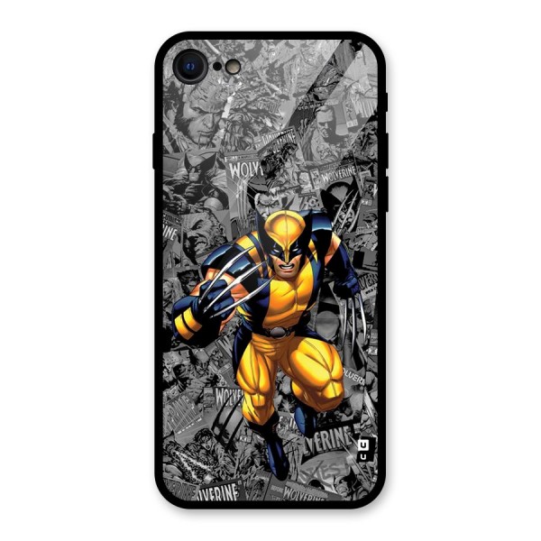 Logan Stance Glass Back Case for iPhone SE 2022