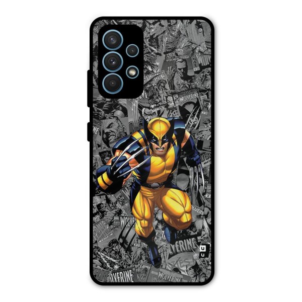 Logan Stance Metal Back Case for Galaxy A32