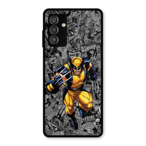 Logan Stance Metal Back Case for Galaxy M14 5G