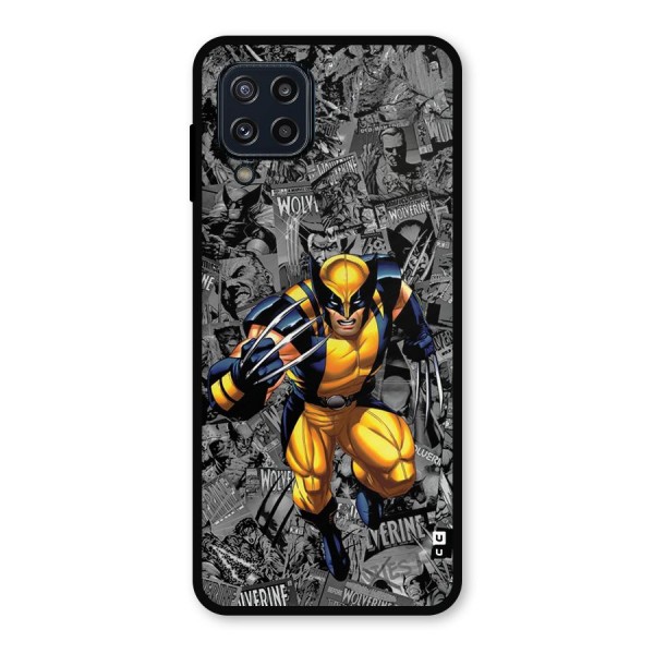 Logan Stance Metal Back Case for Galaxy M32