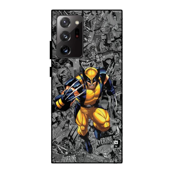 Logan Stance Metal Back Case for Galaxy Note 20 Ultra
