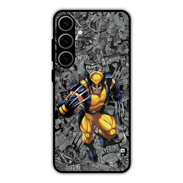 Logan Stance Metal Back Case for Galaxy S24 Plus