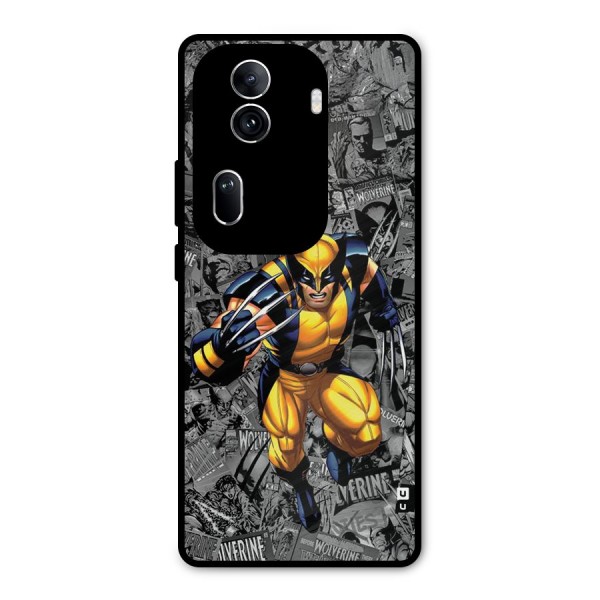 Logan Stance Metal Back Case for Oppo Reno11 Pro 5G
