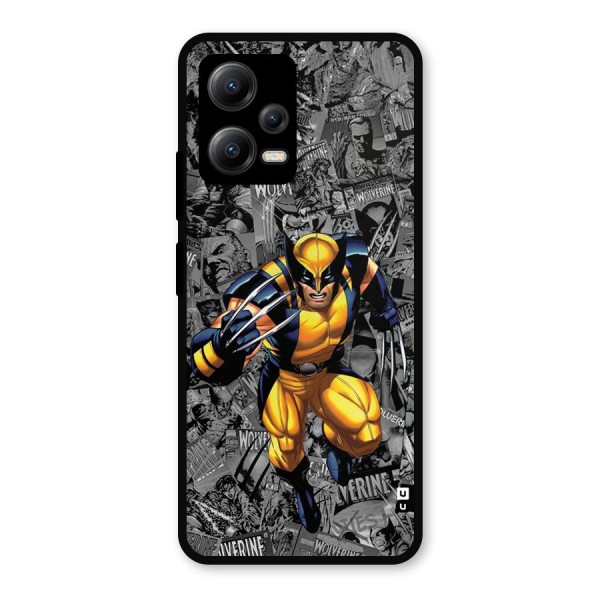 Logan Stance Metal Back Case for Poco X5