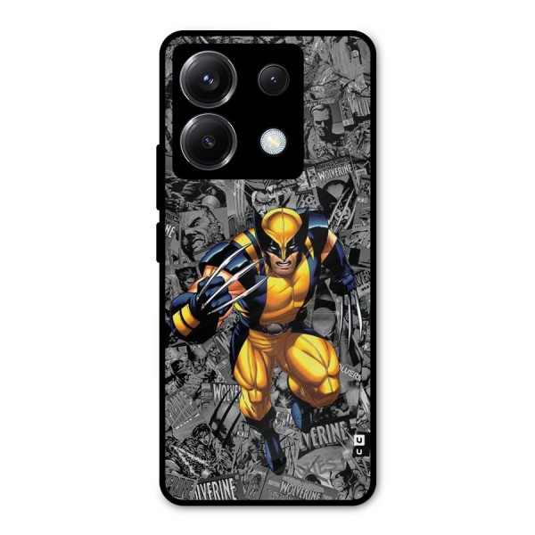 Logan Stance Metal Back Case for Poco X6