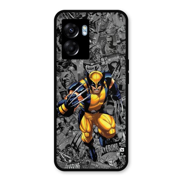 Logan Stance Metal Back Case for Realme Narzo 50 5G
