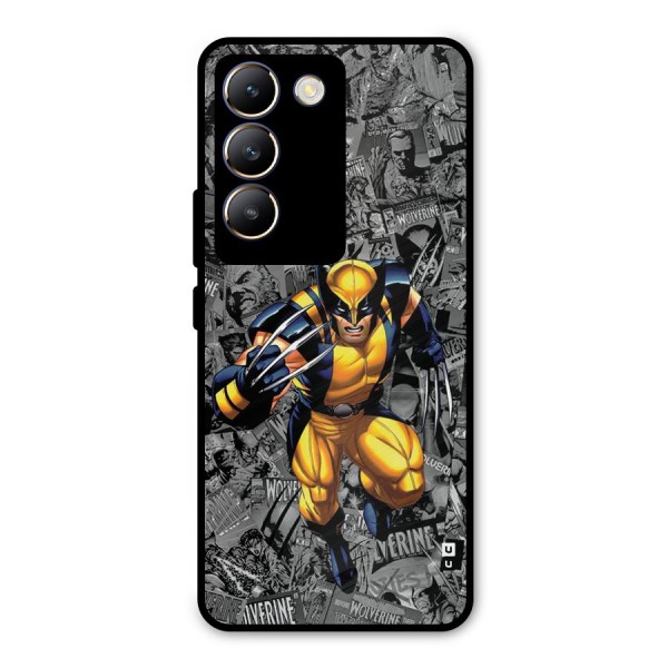 Logan Stance Metal Back Case for Vivo Y200e