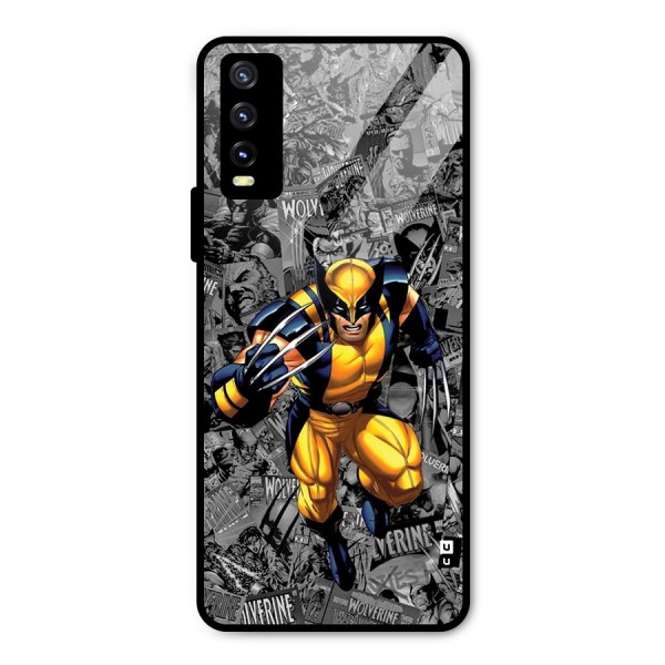 Logan Stance Metal Back Case for Vivo Y20i