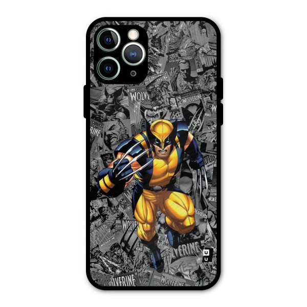 Logan Stance Metal Back Case for iPhone 11 Pro Max