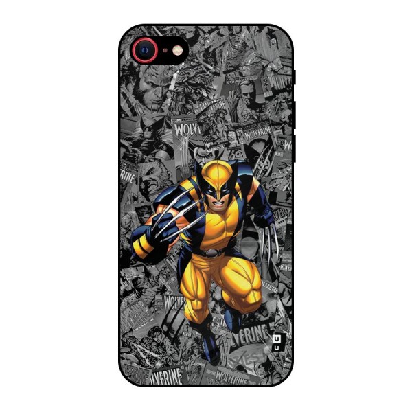 Logan Stance Metal Back Case for iPhone SE 2022