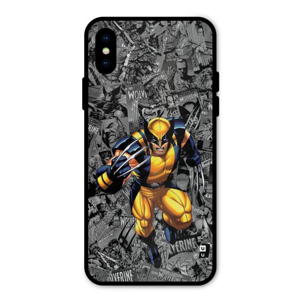 Logan Stance Metal Back Case for iPhone XS