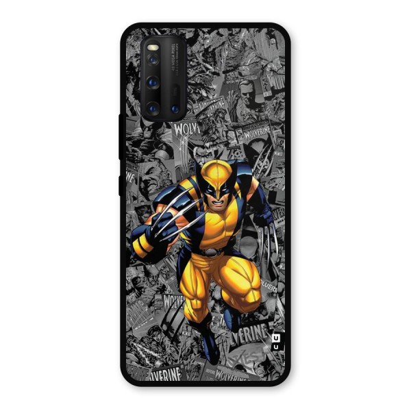 Logan Stance Metal Back Case for iQOO 3