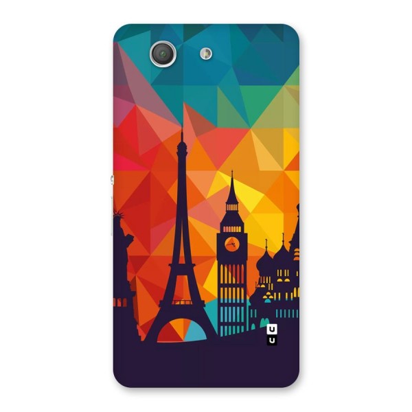 London Art Back Case for Xperia Z3 Compact
