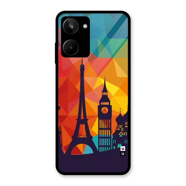 London Art Glass Back Case for Realme 10