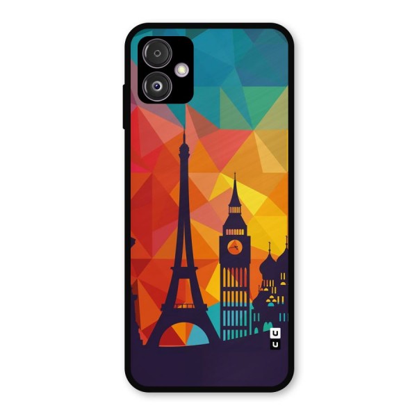 London Art Metal Back Case for Galaxy F14