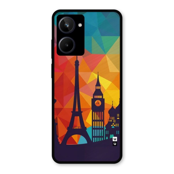 London Art Metal Back Case for Realme 10