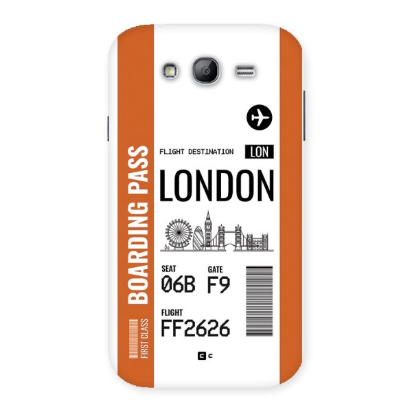 London Boarding Pass Back Case for Galaxy Grand Neo