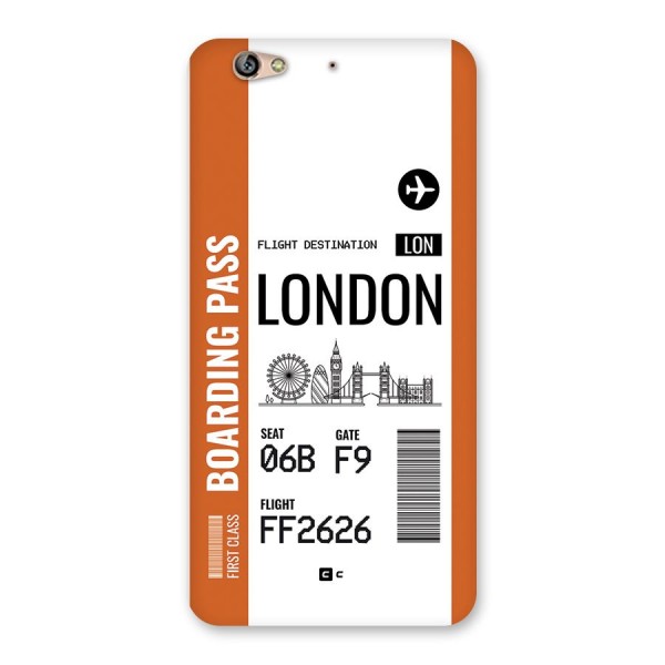 London Boarding Pass Back Case for Gionee S6