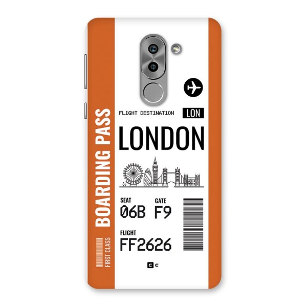 London Boarding Pass Back Case for Honor 6X