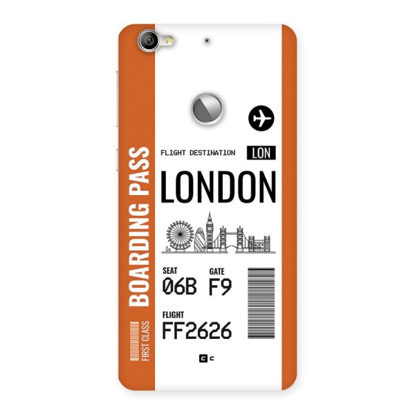 London Boarding Pass Back Case for Le 1S